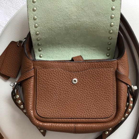 Limited Edition Coach Dakotah with silver studs - Picture 3 of 8